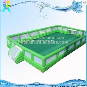 14x7x0.55M Big Inflatable Soap Football Field / Soccer Football Field for Sale thumbnail-2