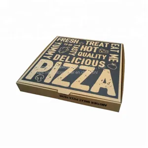 Environmental Healthy Customized Logo Pizza Packaging Box thumbnail-3