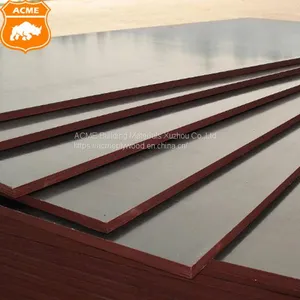 Black Waterproof Film Faced Plywood Construction Formwork Shuttering Plywood With Poplar Birch Hardwood Core thumbnail-4