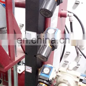 IGU Double Glazing Glass -Manual Silicone Sealant Spreading Machine Insulating Glass Making Machine thumbnail-4