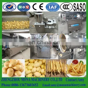 Frozen French Fries Potato Chips Factory Equipment Price/french Fries Making Machines/potato Processing Line thumbnail-3