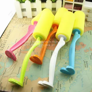 OEM Transparent PP Plastic Bottle Brush Tool Mould Factory Hand Tool Baby Feeding Milk Bottle Cleaning Sponge Brush Mould thumbnail-5
