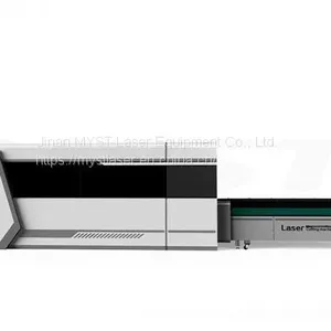 Full Cover Fiber Laser Metal Cutting Machine With Exchange Table MTF3015G thumbnail-4