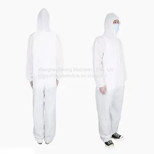 Disposable Virus Protective Clothing, Disposable Isolation Suit thumbnail-4