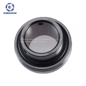 SUNBEARING UC210 Pillow Block Bearing Silver 50*90*51.6mm Stainless Steel GCR15 thumbnail-1