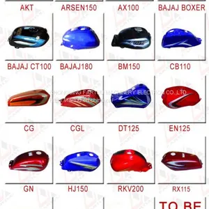 Hond Cg125 Motorcycle Bike Aluminum Fuel Tank Trailer thumbnail-4