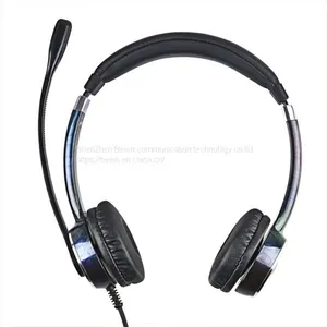 China Beien FC22 RJ Business Telephone Headset for Call Center Customer Service Multimedia Teaching Headset thumbnail-2