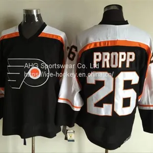 Philadelphia Flyers #26 Propp Throwback Black Jersey thumbnail-1