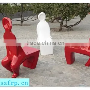 Fiberglass Outdoor Park Corrosion-resistant Chairs thumbnail-2