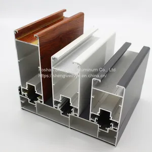 China Manufacturers Supply Aluminium Alloy Frame for Sliding Double Glass Window Aluminum Profile thumbnail-1