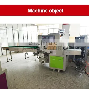 Hot Selling Horizontal Gloves Packaging Packing Machine Nitrogen Gas Filling Back Seal 100bag/min Shape Mouth 50~150mm 65~330mm thumbnail-2