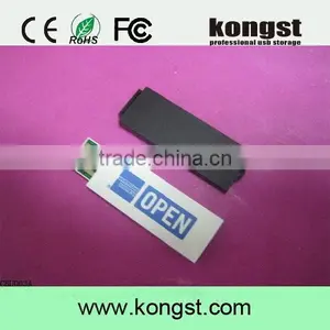 Low Cost Mini USB Flash Drives, Plastic Material Ultra Thin Mini USB With Custom Logo and High Speed thumbnail-1