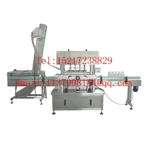 Factory Price Automatic High Speed Capping Machine for Glass Jar Eight Wheel Rotation Straight Linear Capping Machine thumbnail-5