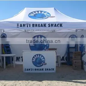 3x3m Folding Tent With Side Panels thumbnail-3