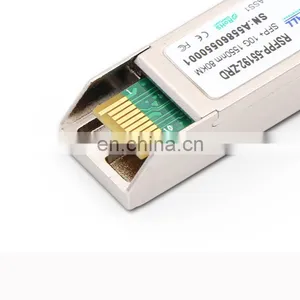China Factory Price SMF LC 80km 10G SFP+ 1550nm Optical Transceiver 10GBASE ER 40km ZR/ZW 80km thumbnail-4