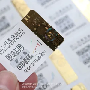 Hot Stamped Security Hologram Paper Label thumbnail-1
