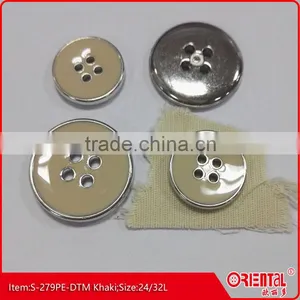 Classical Abs Enamel DTM Button for Garment thumbnail-4