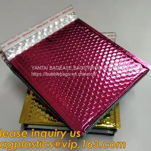 Jewelry, Beauty Bubble Zipper Bag Customized Envelope, Recycled PVC Bubble Pouch, Bubble Wrap, Epe Foam thumbnail-1
