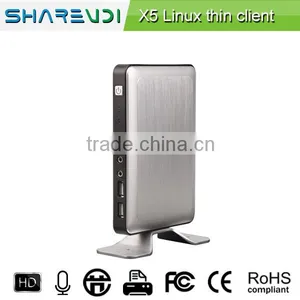 RDP Thin Client X5W for Cyber Cafe Quad Core 1.6Ghz 1G RAM 8G Flash Supports Full Screen Online Video thumbnail-5