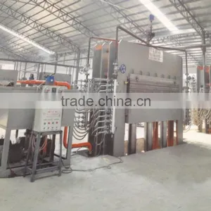 High Quality Hydraulic Wood Press/wood Veneer Hot Press Machine BY21-4*8/900(3-15)D thumbnail-2