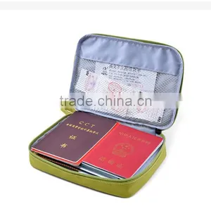Waterproof Multifuction High-capacity Travel Pastport Documents Nylon Storage Bag thumbnail-6