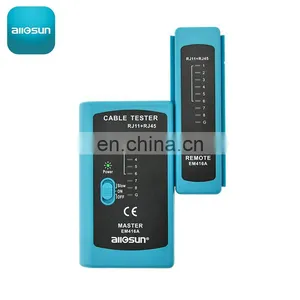 Allosun EM416A RJ11,RJ12 or RJ45 Network Cable Diagnose Tool Short Circuit Open Circuit Wrong Connection Detecetor thumbnail-3