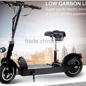 36v 500w Standing Electric Scooter and With Seat for Folding Electric Scooter thumbnail-4
