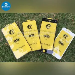 9D Tempered Glass Full Screen Protector Film For IPhone 14 Pro Max thumbnail-2