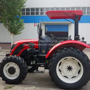 4 Wheel Farm Tractor Agricola 4x4 100 HP Farm Tractor Machinery With Air Condition Cabin Price thumbnail-4