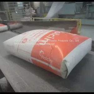 Printed Laminated Bags , Multiwall Coated Kraft Paper Plastic BOPP Laminated Woven Sacks thumbnail-1