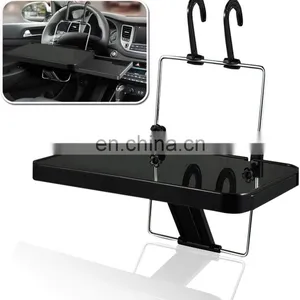 2021 New Third Generation Car Steering Wheel Seat Tray for Writing Laptop Dining Food Drink Work Car Computer Fold-able Desk thumbnail-1