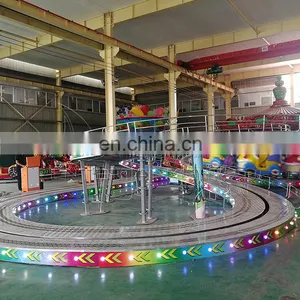 Outdoor Amusement Park Ride Kids Game Mini Shuttle thumbnail-5