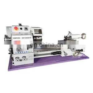 Manual Lathe Machine C6128 High Precision Metal Bench Mini Lathe Machine Price thumbnail-1