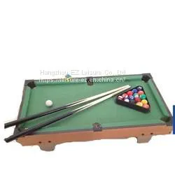 Classic Mini and Portable Tabletop Billiard Pool Game Set thumbnail-1