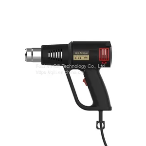 Qr 83c2 Qili New Style Heat Gun Shrink Wrap Mini Portable Flat-Backed Housing Hot Air Gun Soldering Station thumbnail-4