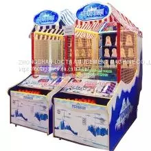 Guangdong Zhongshan Tai Le Play Children's New Shooting Ball Throwing Classic North American Wind Win Lottery Shooting Amusement Equipment Hip Hop Penguin Kingdom Cute Video Game Entertainment thumbnail-3