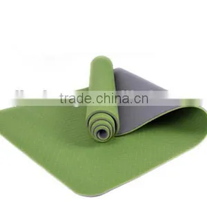 Popular And Comfortable Double Embossing High-elastic TPE Yoga Mat thumbnail-3