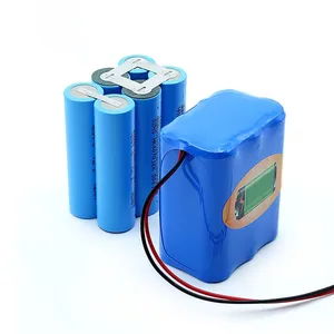11.1V 18650 3S2P Li-ion 5200mAh 6000mAh 6800mAh Lithium Ion Battery Pack for Emergency Backup thumbnail-1