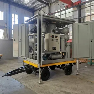 Closed Trailer Type Two Stages Transformer Oil Filtration System thumbnail-1