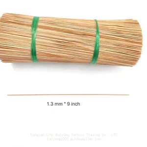 Incense Sticks Wanmei Cheapest Bamboo Natural Agarbatti Vietnam Custom Free Religious Round Indian Incense Natural Color CN thumbnail-5