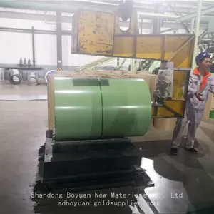 Boyuan RAL6021 Light Green Color Coated Aluminum Zinc Steel Coil thumbnail-1