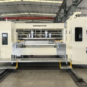 G-1224 Printing Die Cutting Folder Gluer Machine for Corrugated Carton Box thumbnail-2
