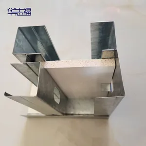 Prefabricated High-sound-insulation 120 Keel, Prefabricated 113 Keel, Prefabricated Light Steel Keel, High-sound-insulation Keel thumbnail-1