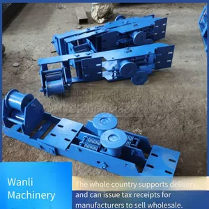 Special Tail Wheels, Curve Wheels, Left and Right Turning Wheels for Mining Use, Including Main and Auxiliary Rope Pressing Wheel Sets of Mine Guide Wheels for Endless Rope Winches thumbnail-4