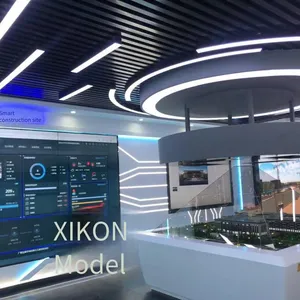 Custom-made Holographic Projection Sand Table Models, Custom-made Multimedia Sand Table Models, Sand Table Model Production in Henan thumbnail-1