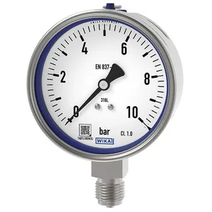 Orignal New WIKA 233.50 Pressure Gauge Bar 0-160MPa Pressure Stainless Steel Anti-corrossive thumbnail-1
