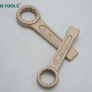Non-Sparking Striking Box Wrench 36mm Beryllium Copper Spark-Proof Tool thumbnail-1