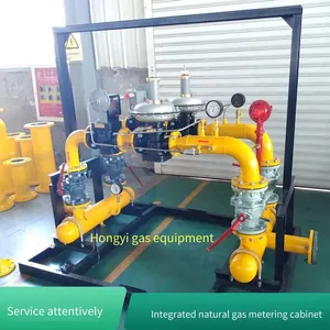 Stainless Steel Cng Decompression Station, Gas Pressure Regulating and Metering Device, Natural Gas Metering and Pressure Regulating Cabinet thumbnail-5