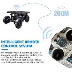 Wireless Remote Control Utility Vehicle Customizable Transport Platform for Farm Equipment thumbnail-4