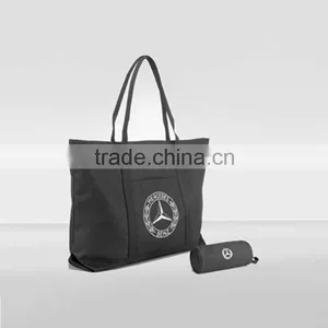 Eco-friendly Reusable Shopping Non Woven FoldingFabric Bag thumbnail-1